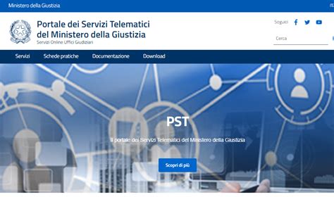 pst giustizia login smart card|il portale giustizia online.